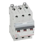 Выключатель автоматический трехполюсный 10А C DX3 10kА/16kА