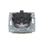 BRITE Розетка с заземлением с защитными шторками и крышкой 16А IP44 РСбш10-3-44-БрШ шампань