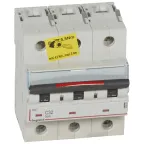 Выключатель автоматический трехполюсный 32А C DX3 36кА