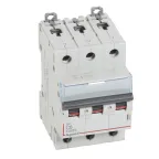 Выключатель автоматический трехполюсный 6А C DX3 10kА/16kА