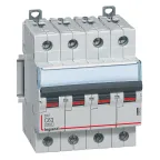                  Выключатель автоматический четырехполюсный 63А С DX3 6kA/10kA
               