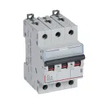                  Выключатель автоматический трехполюсный 0.5А C DX3 10kА/16kА
               