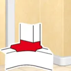 Отвод угловой на 80/150/220 DLP | 010763 | Legrand