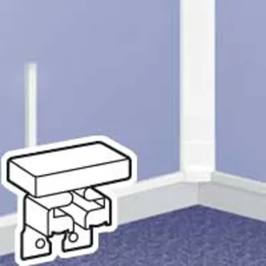 Заглушка торцевая д/к-к 40*20 бел. DLPlus | 031211 | Legrand