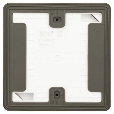 Розетка Эксперт 11-2501-01 2P+E IP55, 16A-250В, ОУ, белый