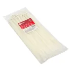 Хомут нейлоновый со стальным зубом (б), 8x300 (100шт) EKF PROxima | plc-fl-ctsbw-8x300 | EKF