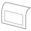 Суппорт Mosaic 4М 140*35 DLP | 031671 | Legrand