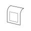 Суппорт Mosaic 2М 140*35 DLP | 031669 | Legrand