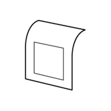 Суппорт Mosaic 2М 140*35 DLP | 031669 | Legrand
