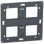 Суппорт большой вместимости - Программа Batibox - 2 x 3-местный - 2 x 6/8 модулей | 080266 | Legrand