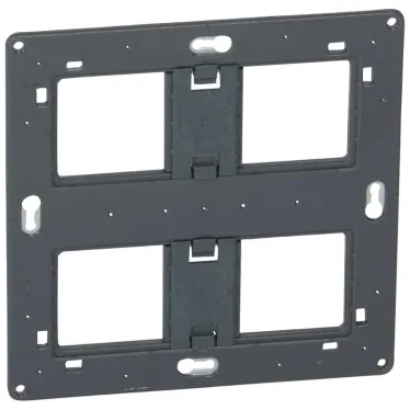 Суппорт большой вместимости - Программа Batibox - 2 x 3-местный - 2 x 6/8 модулей | 080266 | Legrand