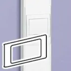 Суппорт 2 пост. крышка 85 DLP | 010923 | Legrand