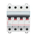 Выключатель автоматический четырехполюсный 25А C DX3-E 6kA/6kА