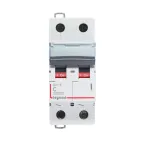 Выключатель автоматический двухполюсный 13А C DX3-E 6kA/6kА