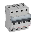 Выключатель автоматический четырехполюсный 13А C TX3 6kA/10kA