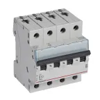 Выключатель автоматический четырехполюсный 10А B TX3 6kA/10kA