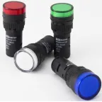 Лампа AD-16DS(LED)матрица d16мм зеленый 24В AC/DC  | SQ0702-0058 | TDM