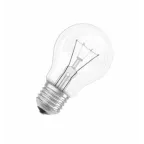 Лампа накаливания ЛОН 60Вт Е27 220В CLASSIC A CL груша | 4008321665850 | Osram