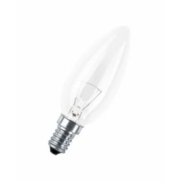 Лампа накаливания ЛОН 25Вт Е14 220В CLASSIC B CL свеча | 4008321788610| Osram