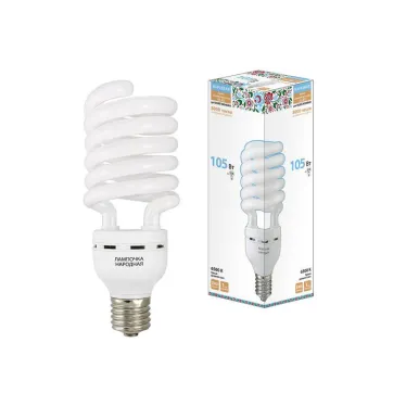 Лампа энергосберегающая КЛЛ 105Вт Е40 865 cпираль НЛ-HS | SQ0347-0048 | TDM