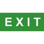                  Эвакуационный знак ЭП17 EXIT 140x280 мм | ЭП17 140280 | TechnoLux
               