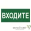 Знак безопасности BL-3015.EC08"Входите" | a19576 | Белый свет