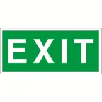                 Знак безопасности BL-4020.E25"EXIT" | a12948 | Белый свет
               
