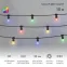 Гирлянда LED Galaxy Bulb String 10м, черный КАУЧУК, 30 ламп*6 LED МУЛЬТИ, влагостойкая IP65 | 331-329 | NEON-NIGHT