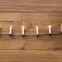 Гирлянда Свечи 10м, темно-зеленый ПВХ, 50 LED ТЕПЛЫЙ БЕЛЫЙ | 303-085 | NEON-NIGHT