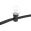 Гирлянда LED Galaxy Bulb String 10м, черный КАУЧУК, 30 ламп*6 LED ЖЕЛТЫЕ, влагостойкая IP65 | 331-321 | NEON-NIGHT