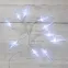 Гирлянда светодиодная Сосульки 1,5 м, 10 LED, прозрачный ПВХ, цвет свечения белый, 2 х АА (батарейки не в комплекте) | 303-094 | NEON-NIGHT