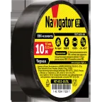 Изолента ПВХ черная 15мм 10м NIT-B15-10/BL