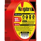 Изолента ПВХ красная 15мм 10м NIT-B15-10/R