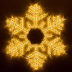                  Фигура ARD-SNOWFLAKE-M10-1000x900-504LED Warm (230V, 31W) (Ardecoled, IP65) | 034259 | Arlight
               