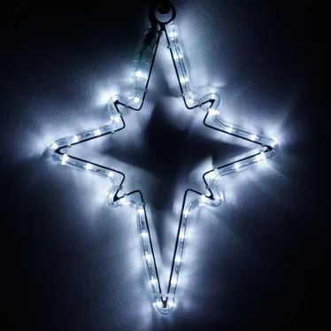 Фигура ARD-STAR-M3-380x250-36LED White (230V, 2.5W) (Ardecoled, IP65) | 034246 | Arlight