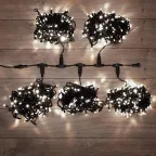                  Гирлянда "LED ClipLight" 24V, 5 нитей по 20 метров, цвет диодов Белый, Flashing (Белый) | 323-605 | NEON-NIGHT
               