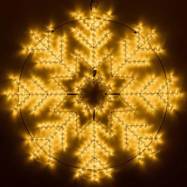 Фигура ARD-SNOWFLAKE-M8-950x950-540LED Warm (230V, 33W) (Ardecoled, IP65) | 034255 | Arlight