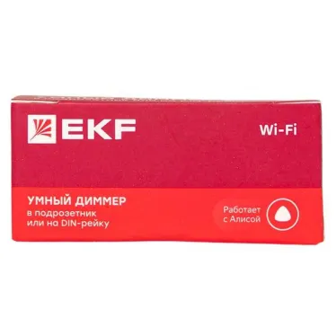 Умный диммер в подрозетник 1-канальный Wi-Fi EKF Connect