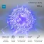 Гирлянда модульная  "Дюраплей LED"  20м  200 LED  белый каучук , мерцающий "Flashing" (каждый 5-й диод), Синяя | 315-183 | NEON-NIGHT