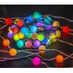                  Гирлянда новогодняя 93 715 NGF-D022-05 (умная гирлянда шарики RGB 66 12м IP20 TR) | 93715 | Navigator
               