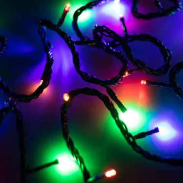 Светодиодная гирлянда ARD-STRING-HOME-5000-GREEN-50LED-LIVE RGB (230V, 3.5W) | 025778 | Arlight