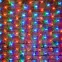 Гирлянда "Сеть" 2x1,5м, черный КАУЧУК, 288 LED Мультиколор | 217-119 | NEON-NIGHT