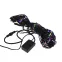 Гирлянда "Сеть" 1х1,5м, черный ПВХ, 160 LED Мультиколор | 215-119 | NEON-NIGHT