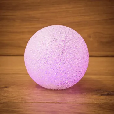 Фигура светодиодная "Снежок" RGB, 14 см | 513-014 | NEON-NIGHT