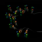                  Гирлянда садовая на солнечной батарее 10 LED ламп Большие Шары, мультицвет Solar, 1/12 | GS035 | Gauss
               