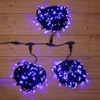                  Гирлянда "LED ClipLight" 24V, 3 нити по 20 м, свечение с динамикой, цвет диодов Синий | 323-303 | NEON-NIGHT
               