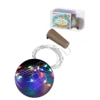 Гирлянда-пробка для бутылки "Роса20" 20LED, 2м, многоцветная, 3хAG13/LR44, | SQ0361-0101 | TDM