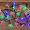 Гирлянда светодиодная "Снежинки" 30 LED МУЛЬТИКОЛОР 4,4 метра с контроллером | 303-065 | NEON-NIGHT