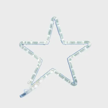 Фигура световая "Звездочка LED" цвет белый, размер 30*28 см  | 501-211-1 | NEON-NIGHT