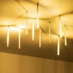 Светодиодная гирлянда ARD-ICEFALL-CLASSIC-D12-200-10PCS-CLEAR-32LED-LIVE WARM (230V, 10.5W) | 026044 | Arlight